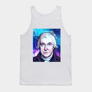 James Watt Snowy Portrait | James Watt Artwork Tank Top